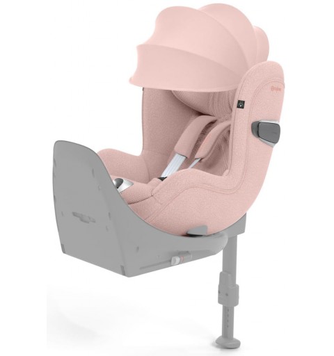 Cybex Sirona T i-Size - obrotowy fotelik samochodowy 0-18 kg | PLUS Peach Pink
